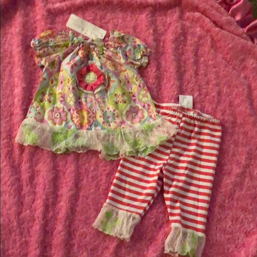 NWT Baxter & Beatrice Capri Set size 24 months